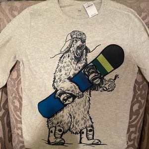 Boys long sleeve shirt-  Brand new- Gap- size Large